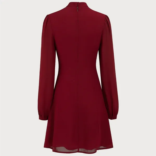 Rihoas Red Mock Neck See - Image 8