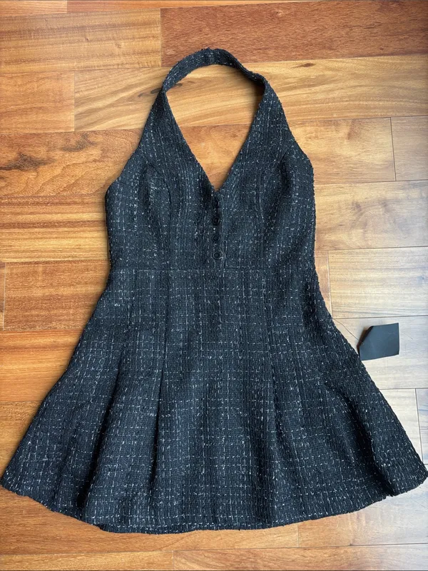 NWT Lulus black mini dress - Image 5