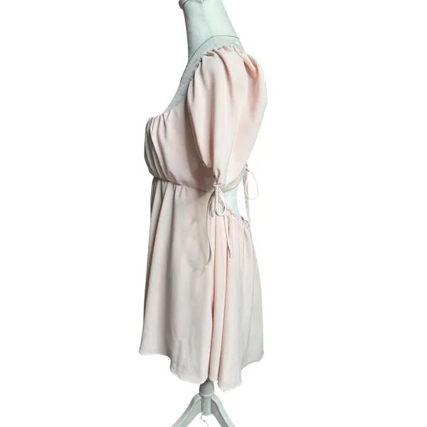 Lucy in the Sky Leilani Pink Babydoll Dress S Coquette Balletcore - Image 6
