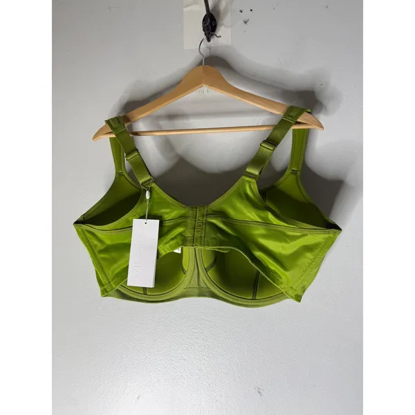 HSIA Women Lime Green Full Coverage Underwire Bra Size 40G NWT - Image 2