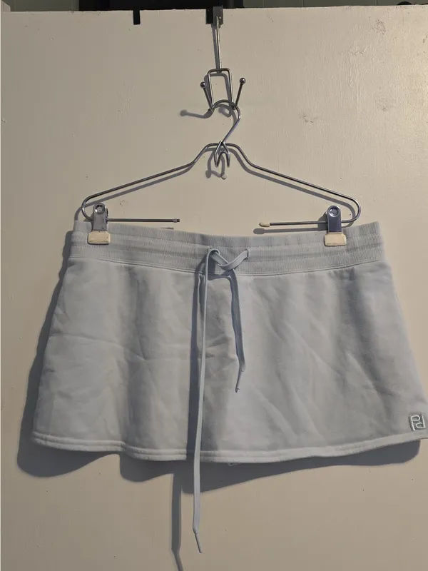 Princess Polly Light Blue Women's Drawstring Lounge Shorts - Image 2