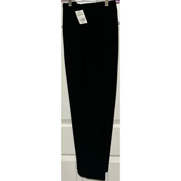 Worthington Petite Women's Black Dress Pants Side Pockets Size 12 - Image 4