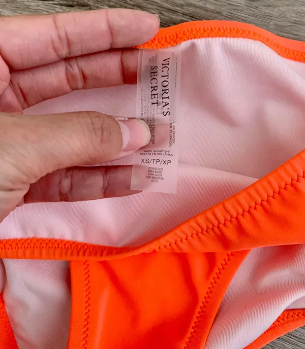 Victoria’s Secret Neon Orange Bikini Bottoms XS - Image 4