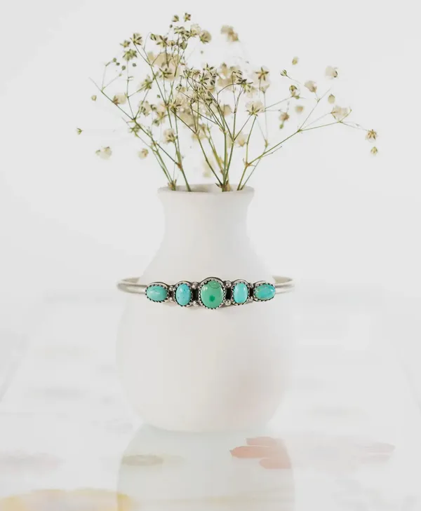 Sterling Silver 925 with Kingston Turquoise - Image 3