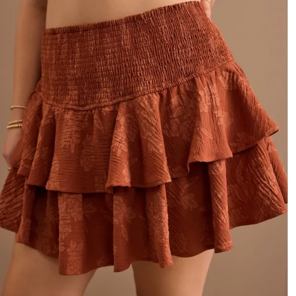 Arula Lyla Spice Floral Skort NWT 1X Beautiful - Image 3