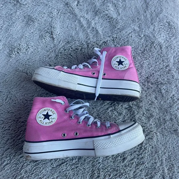 Pink Platform Converse - Image 2