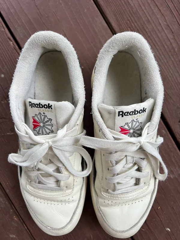 Reebok white and black Club C Revenge trainers  - Image 4