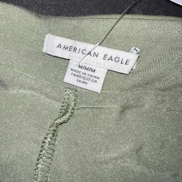 American Eagle It Knit Skort in Olive Moss Size Medium New with tag - Image 10