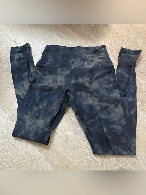 Lululemon Align Pant 25" *Diamond Dye Diamond Dye Graphite Grey Bronze Green - Image 2