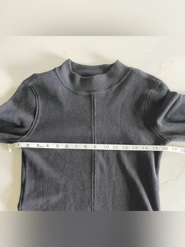 Free People We The Free Gorgeous Cuff Thermal Top Black - Image 7