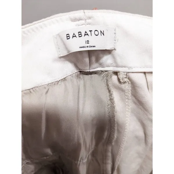 Aritzia babaton sadiki linen blend pants size 12 - Image 4