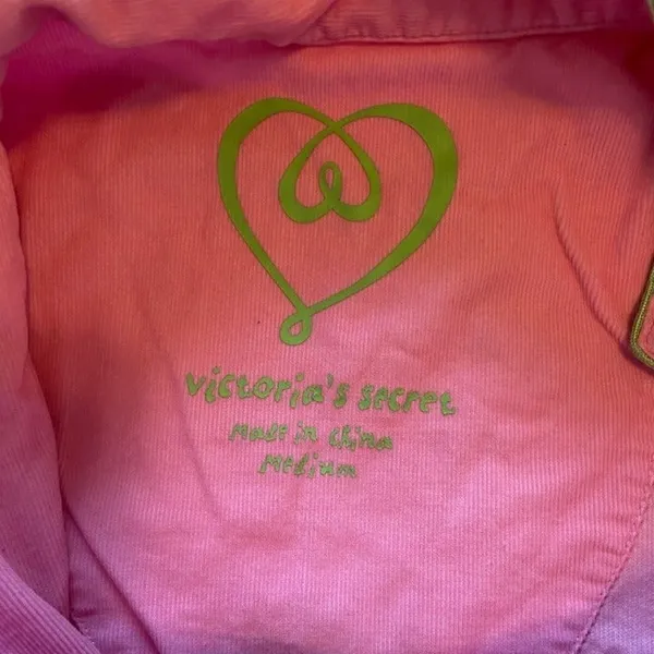 Victoria’s Secret Pink Corduroy Pajama Set Size Medium - Image 4