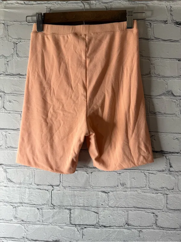 Peach White Fox Volley Bike Shorts small - Image 4