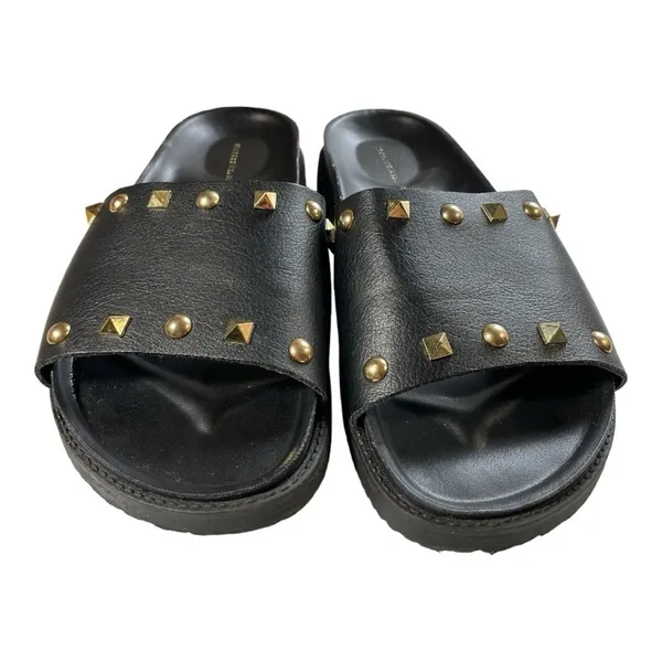Mercer & Madison black slides Size 8 - Image 3