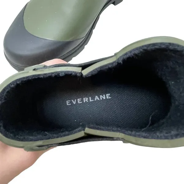 Everlane The Rain Boot in Surplus Green Olive‎ Chelsea Size US 5 - Image 9