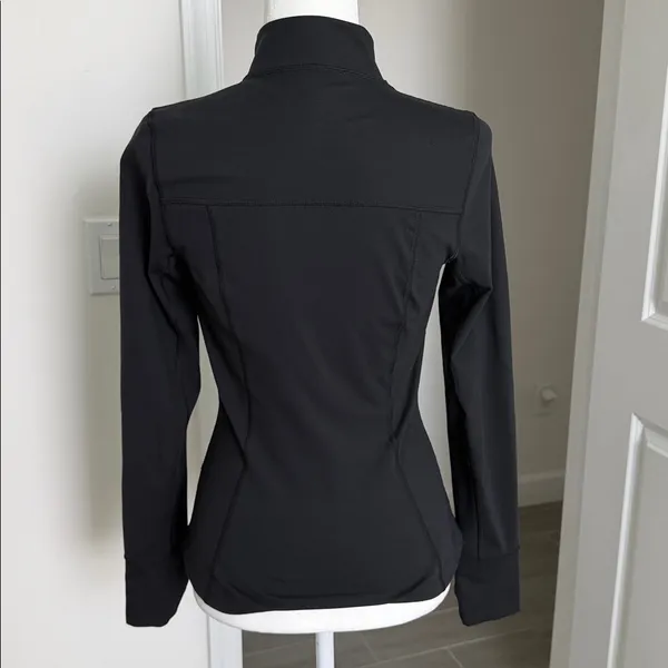 OFFLINE By Aerie The Hugger Full Zip Jacket Black Small - Image 4