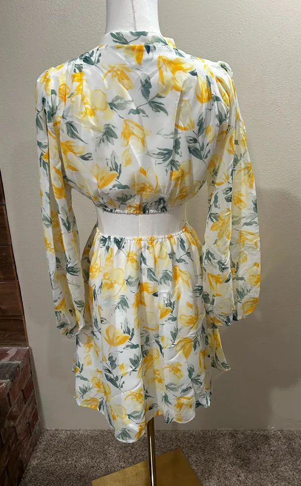 Sky to Moon Dress with Cutouts - Image 3