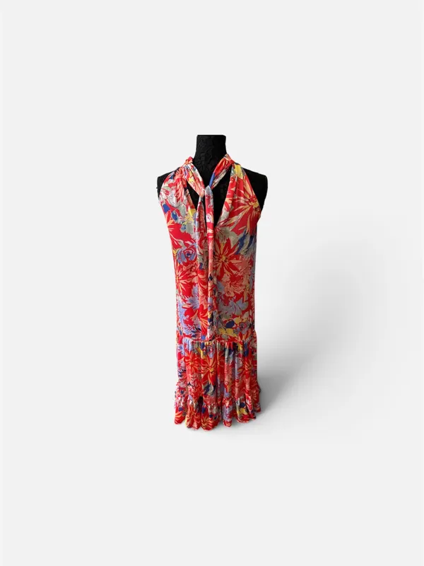NWT Vince Camuto floral halter dress size small - Image 3