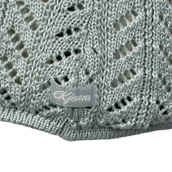 Calvin Klein Jeans Large Top Crochet Sleeveless Semi-Sheer Stretch Round Neck - Image 5