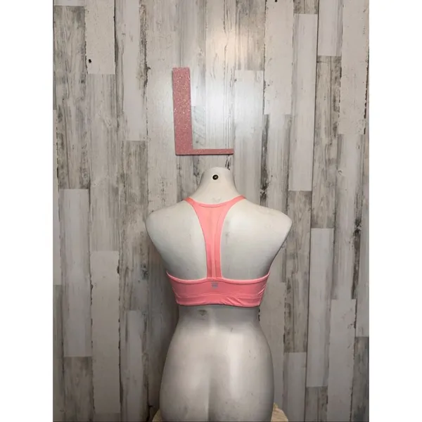 Victoria’s Secret VSX Sport Bra Pink L | Racerback Stretch Athletic Top - Image 3