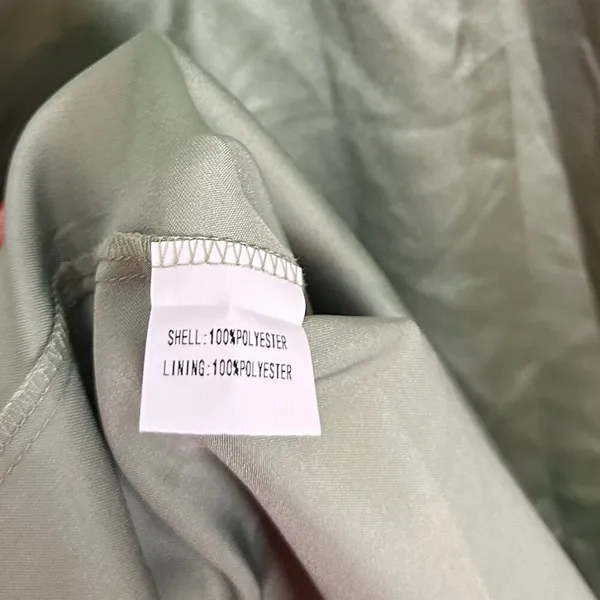 PETAL & PUP Nadia One Shoulder Maxi Dress in Sage Size US 2 - Image 10