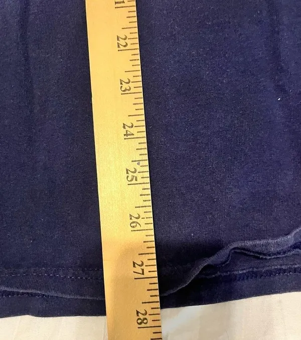 Majestic blue long sleeve yankee shirt in large - Image 5