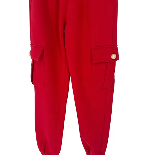 Generation Love Red Collina Chain‎ Sweatshirt & Misha Sweatpants Set Size XXS - Image 14
