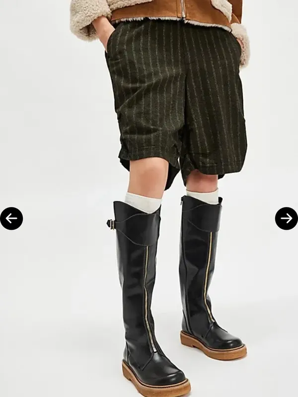 Kelsi Dagger For Anthropologie Cape Equestrian Black Riding Boots - Image 4
