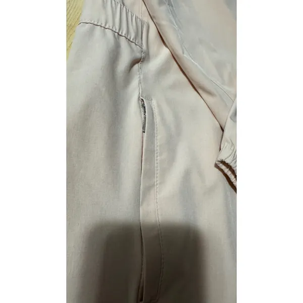 Hang Ten Womens Full‎ Zip Lightweight Windbreaker Jacket Pink Small Mock Neck - Image 3