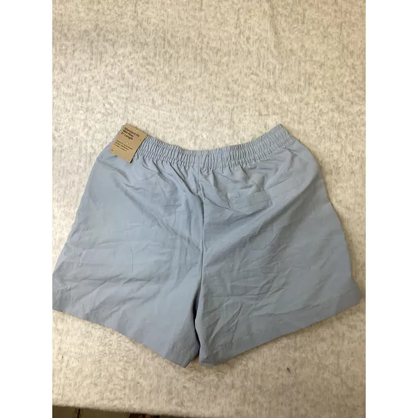 Nike Womens Essential Woven Shorts Light‎ Blue Mid Rise 5" FV6622-440 Small NWT - Image 3