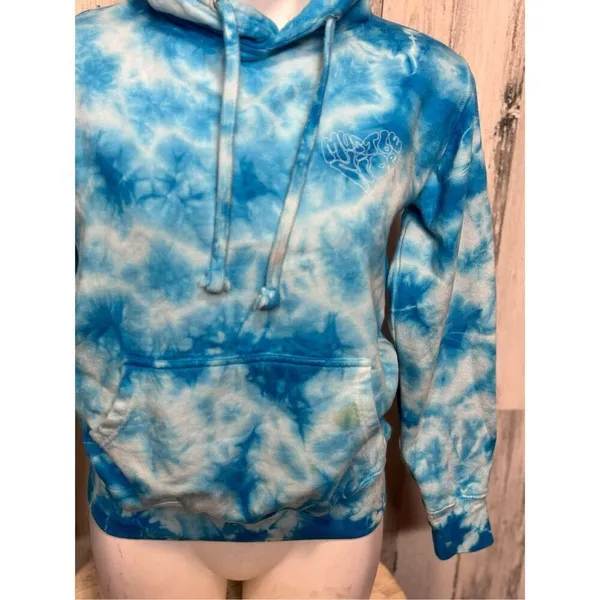 Blue hoodie sweater Blue - Image 2