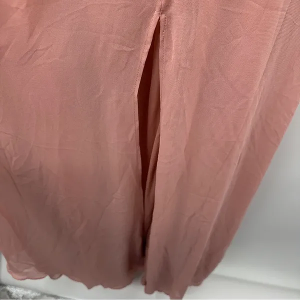 Birdy Grey Devin‎ Convertible Sleeveless Bridesmaid Dress in Dusty Rose Sz M NEW - Image 6