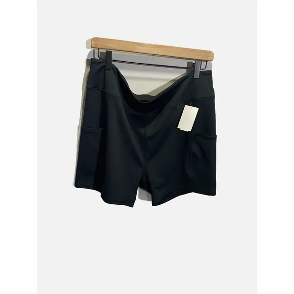On Running Court Dress Shorts Women XL‎ Black Athletic Tennis Pockets Gym Sport - Image 3