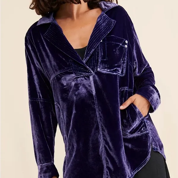 We The Free Peyton Velvet Pullover - Image 2
