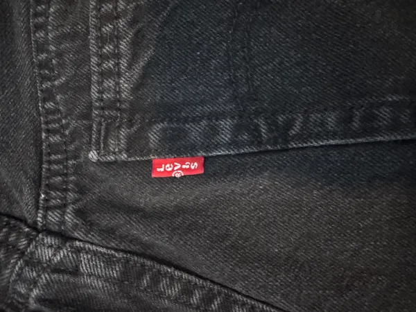 Black Levi’s Shorts 501 - Image 4