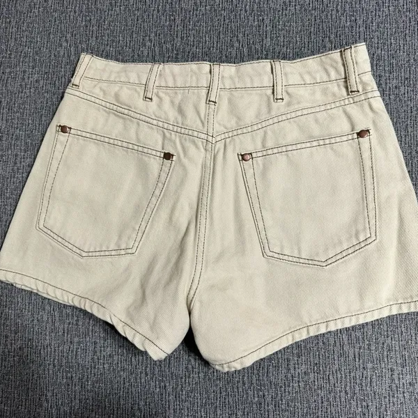 Reformation Cowboy High Rise Jean Shorts - Image 5