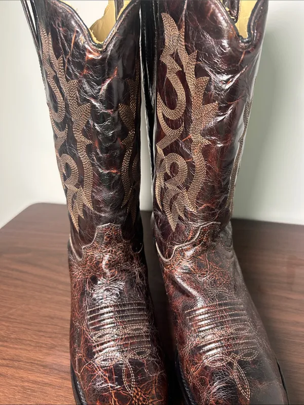 Corral Distressed Leather Western Cowboy Boots Women's Size 8.5 M Style A-2519 - Image 3