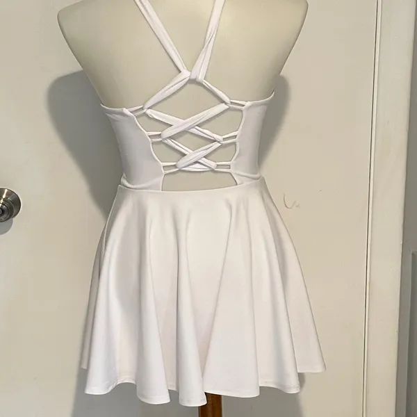 Lucy in‎ the Sky - Fit And Flare Straples Mini Dress - Size S. - Image 2