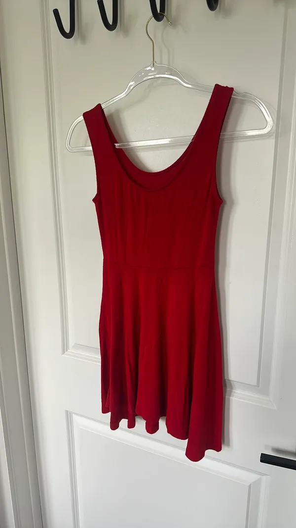 Surf Style mini dress bright red  - Image 3