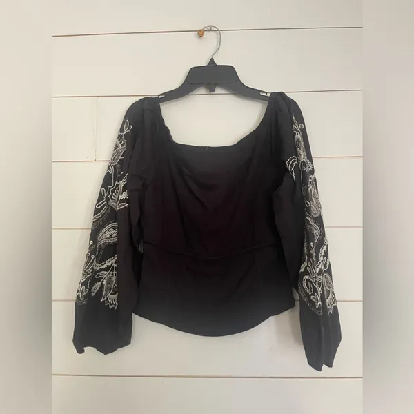 Free People Layla Off-The-Shoulder Top NWOT - Image 10