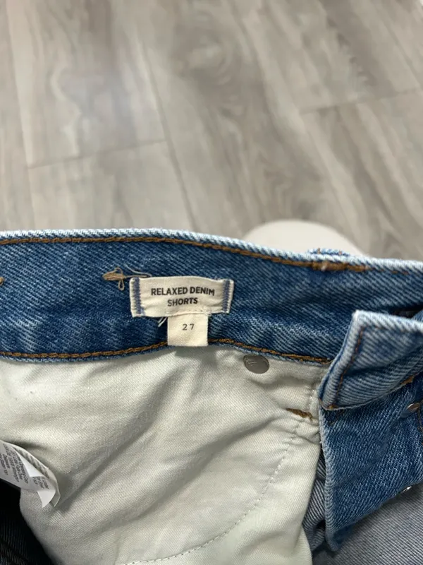Madewell Women’s Relaxed Denim Shorts Size W27 - Image 2