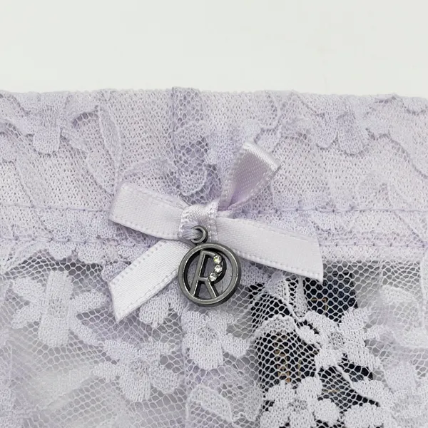Rachel Roy Lace Cami Shorts Lingerie Set Women XL Pastel Floral Fairy Coquette‎ - Image 12