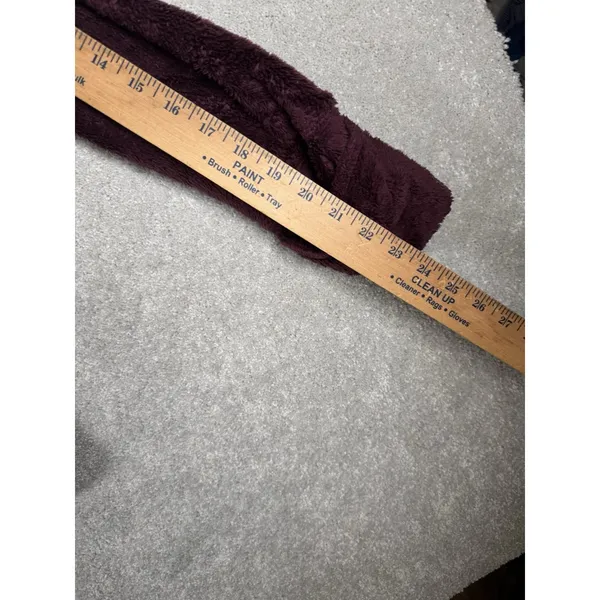 The North Face Women's Small Sherpa Fleece Pullover Sweater Purple 1/4 Zip‎ Soft - Image 10