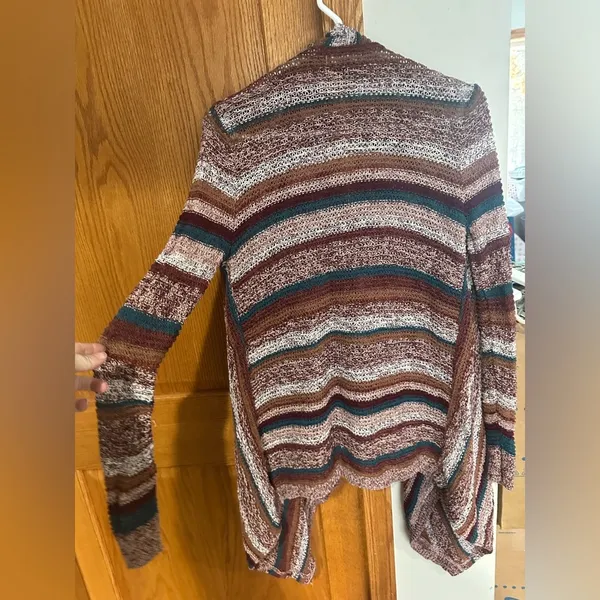 American Eagle Outfitters Multicolor Chevron Cardigan - Image 2