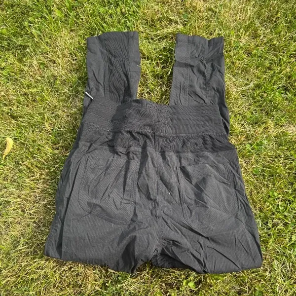 Lululemon Jogger Pants Womens 4 Black Pinstripe High Rise Pockets Yoga Athletic - Image 3