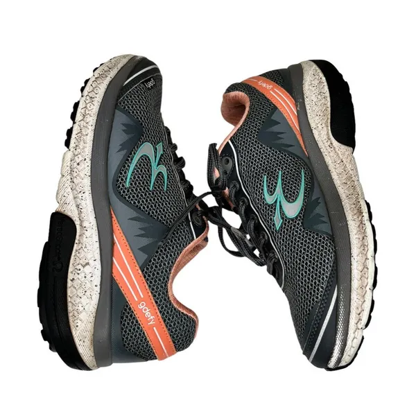 Gdefy by‎ Gravity Defyer Gray and Coral Corrective Fit Shoes Women’s Size 7 - Image 5