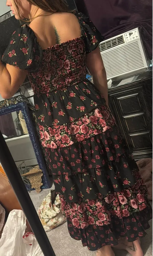 Crystal Doll Boutique Floral layered dress - Image 2