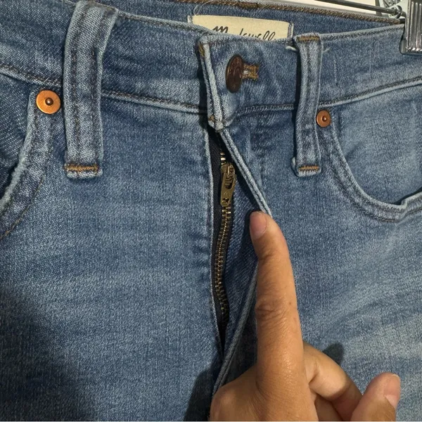 Madewell Stovepipe Jean Euclid Wash Size 26‎ Minimalist Casual Preppy - Image 5