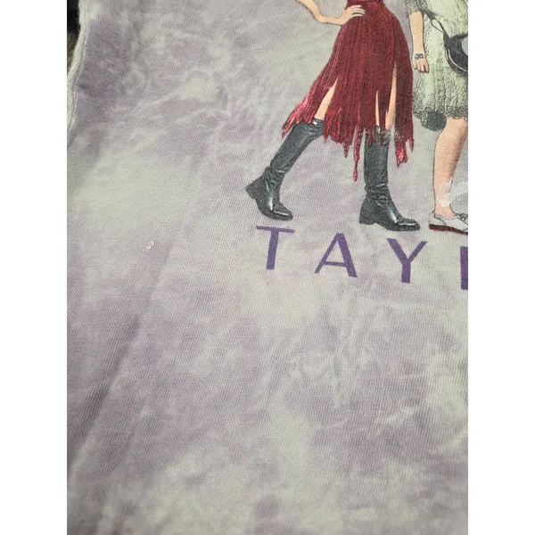 TAYLOR SWIFT Speak Now Taylor's Version purple Genuine Merch Lot Sleeve Shirt S - Image 2