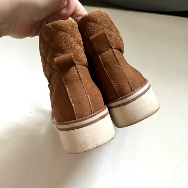 Caslon Brown Water Resistant Lace Up Boots - Image 4